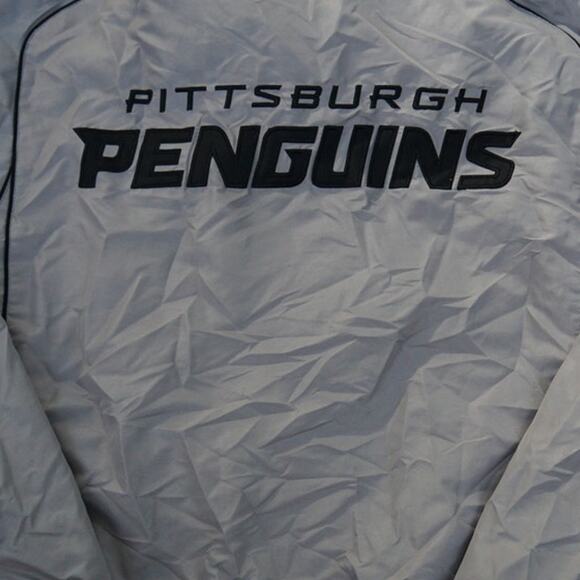 Pittsburgh Penguins Jacket Mens XL Carl Banks G-III Windbreaker - Picture 5 of 7